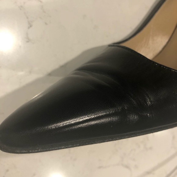 Manolo Blahnik black pointed toe pump 38 - Picture 7 of 9